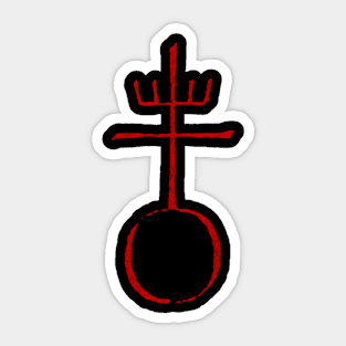 Christ Is King (large image, no text) Sticker